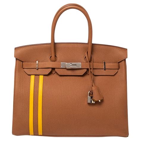 HERMES Togo JPG Birkin II 42 Gold 